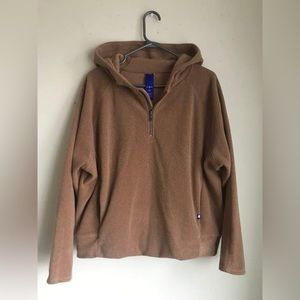 Kit and Ace Brown Hooded Sweater